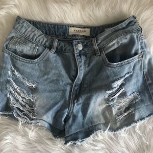 Pacsun Denim High Waisted Shorts